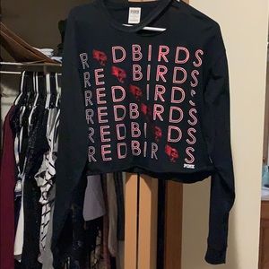 Long sleeve crop top